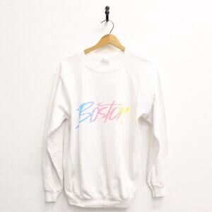 Vintage Boston Sweatshirt Large